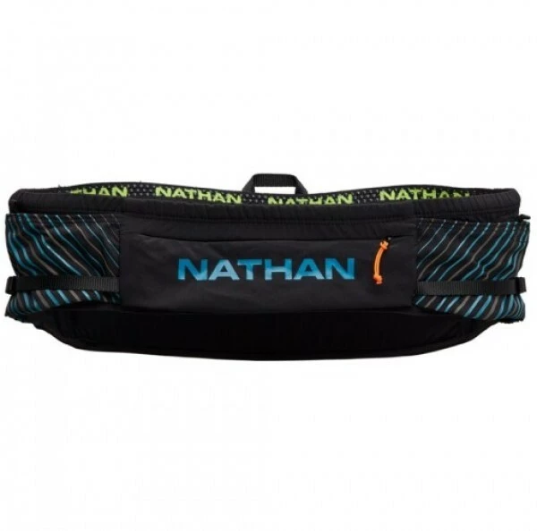 Nathan Pinnacle Hydration Waistpack Black/BlueMeAway 1 Nathan Pinnacle Hydration Waistpack Black/BlueMeAway