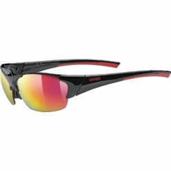 Uvex Blaze III Sports Sunglasses Black/Red -Geardeal Shop S5306042416 1