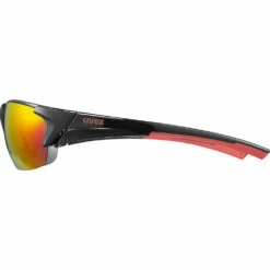 Uvex Blaze III Sports Sunglasses Black/Red -Geardeal Shop S5306042416 5