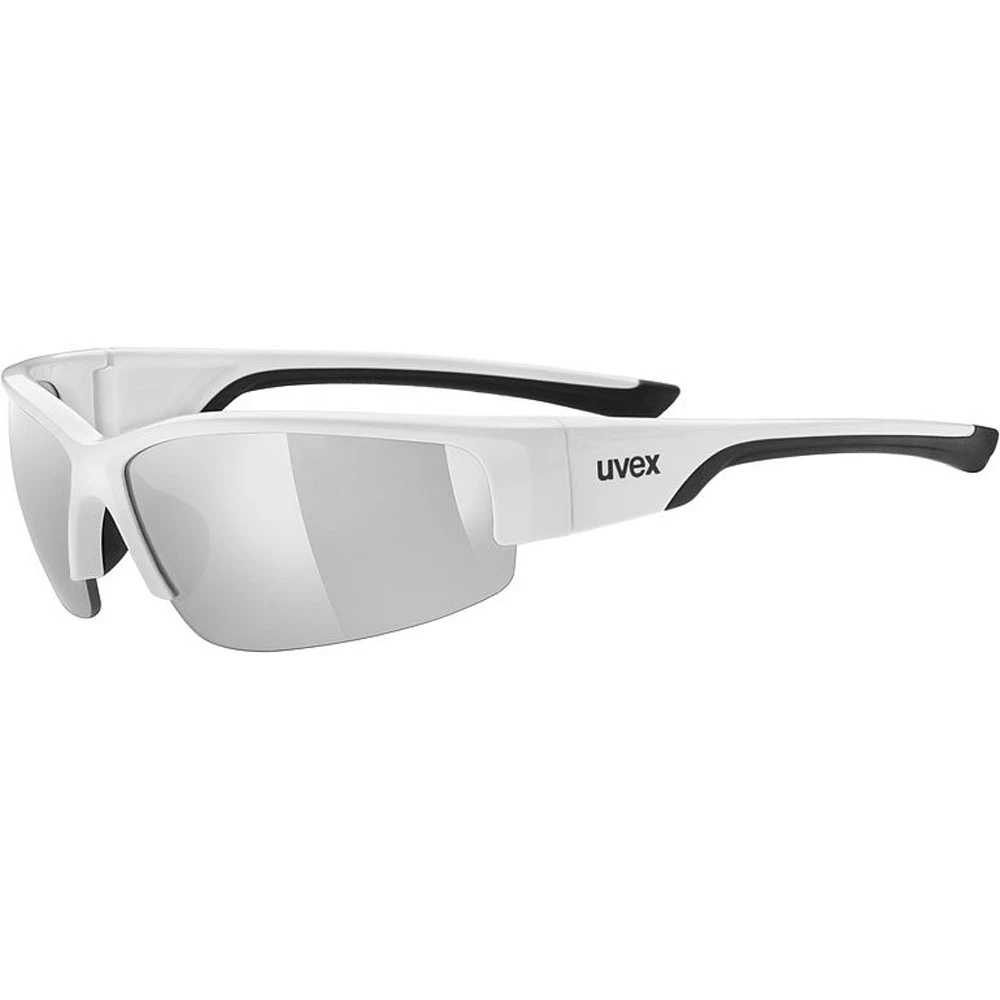 Uvex Sportstyle 215 Sports Sunglasses White Matte/Red 6 Uvex Sportstyle 215 Sports Sunglasses White Matte/Red - Image 6