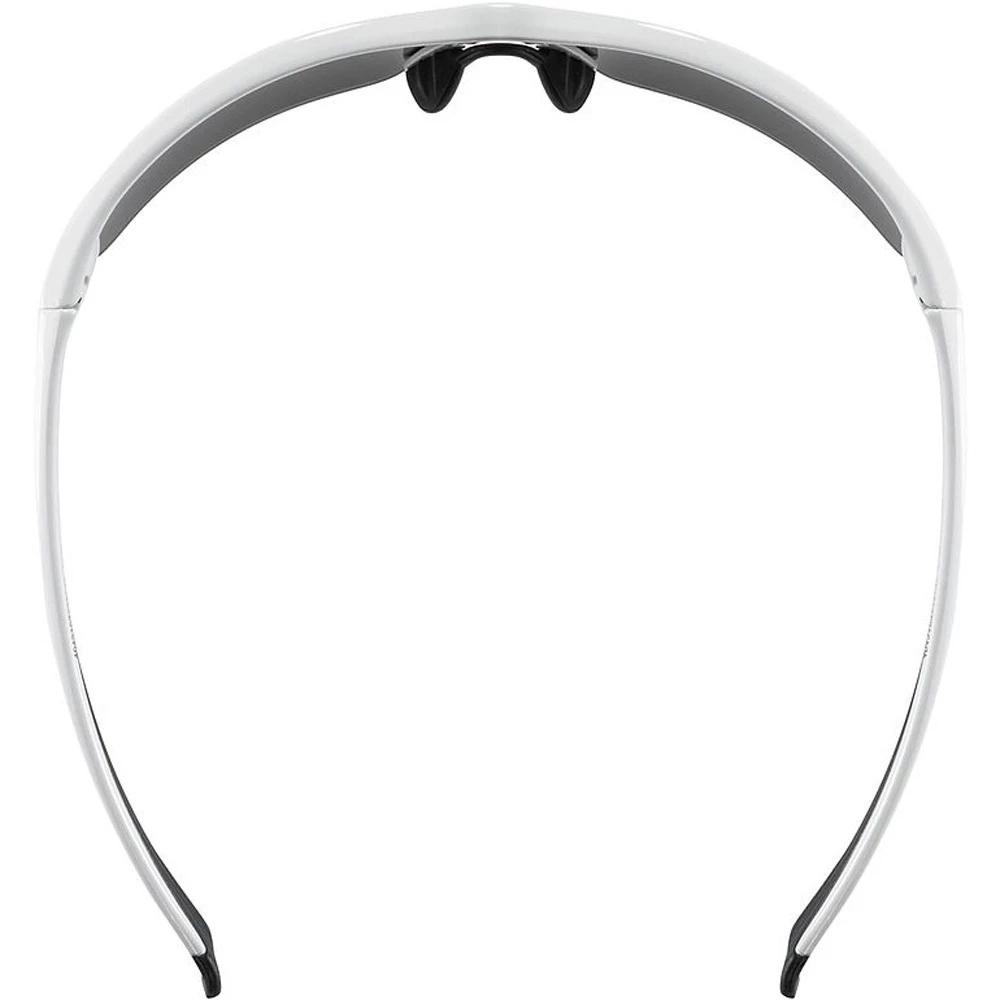 Uvex Sportstyle 215 Sports Sunglasses White Matte/Red 10 Uvex Sportstyle 215 Sports Sunglasses White Matte/Red - Image 10