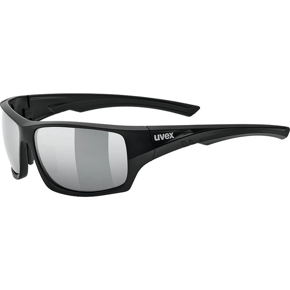 Uvex Sportstyle 222 Pola Sports Sunglasses Black/Green 3 Uvex Sportstyle 222 Pola Sports Sunglasses Black/Green - Image 3