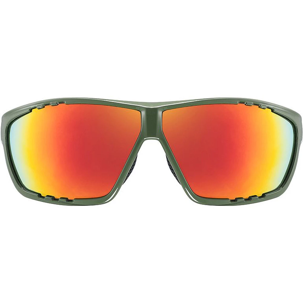 Uvex Sportstyle 706 Sports Sunglasses Olive Green/Red 11 Uvex Sportstyle 706 Sports Sunglasses Olive Green/Red - Image 11