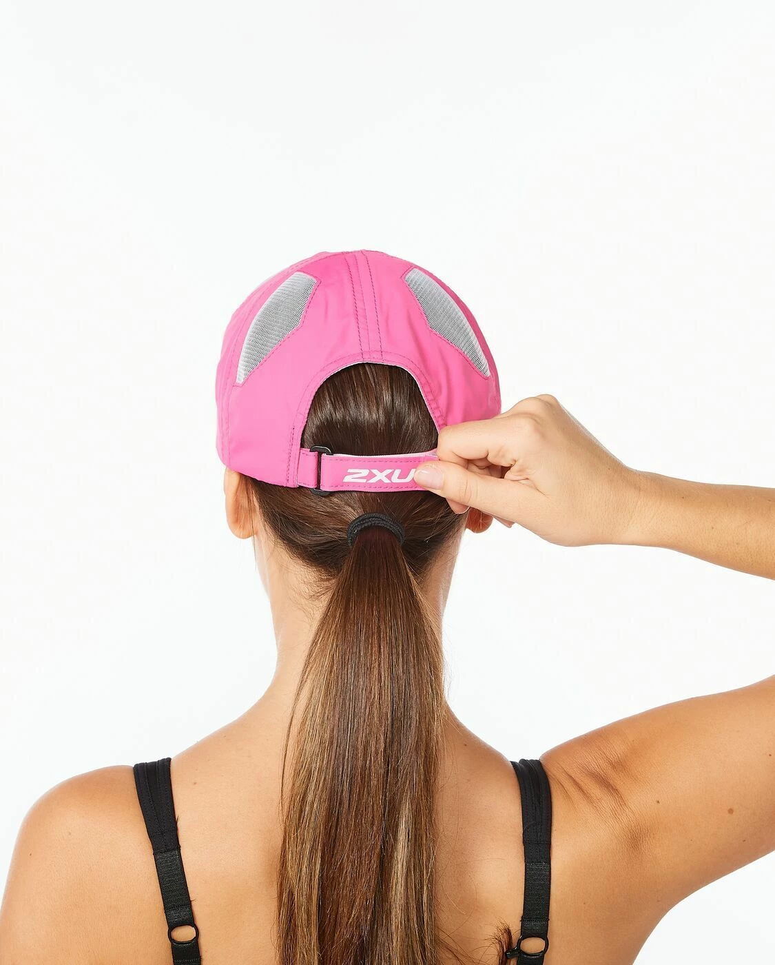 2XU Run Cap Orchid Mist/Black 13 2XU Run Cap Orchid Mist/Black - Image 13