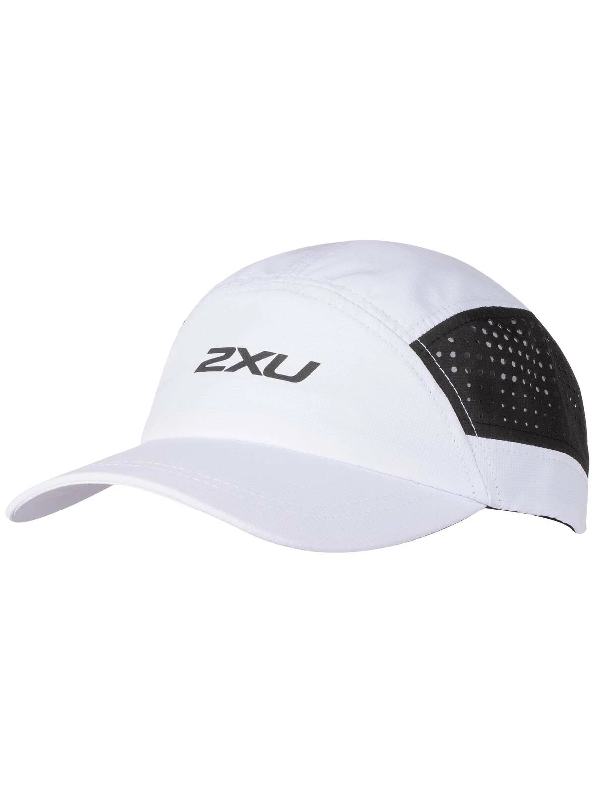 2XU Light Speed Unisex Running Cap White/Black 3 2XU Light Speed Unisex Running Cap White/Black - Image 3