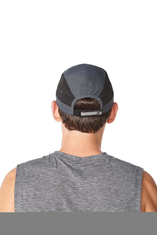2XU Light Speed Unisex Running Cap White/Black 2 2XU Light Speed Unisex Running Cap White/Black - Image 2